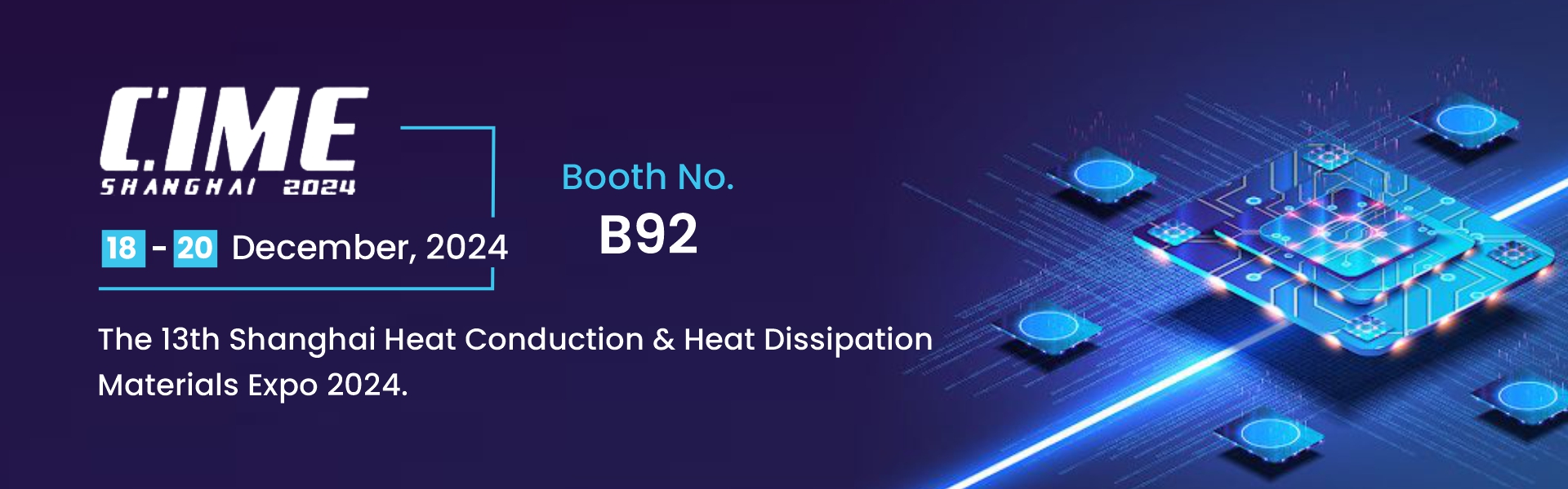 Revolutionizing Heat Management: Visit Us at CIME 2024, Shanghai